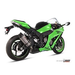 KAWASAKI ZX-10 R 2011 - 2015 SUONO INOX COPA CARBONO MIVV