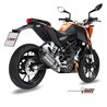 KTM 125 DUKE 2011 - 2016 SUONO INOX COPA CARBONO MIVV