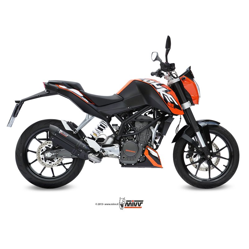 KTM 125 DUKE 2011 - 2016 SUONO BLACK MIVV KTM 125 DUKE 2011 - 2016 SUONO BLACK MIVV