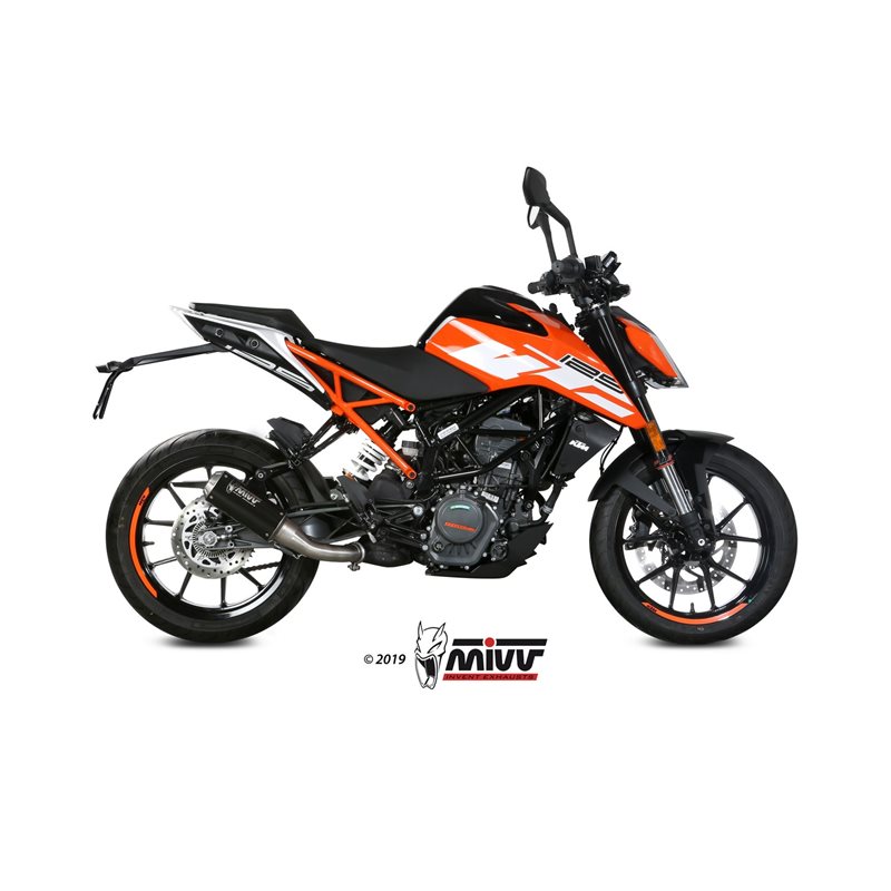 KTM 125 DUKE 2017 - MK3 BLACK MIVV KTM 125 DUKE 2017 - MK3 BLACK MIVV