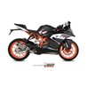 KTM RC 125 2014 - 2016 SUONO INOX COPA CARBONO MIVV