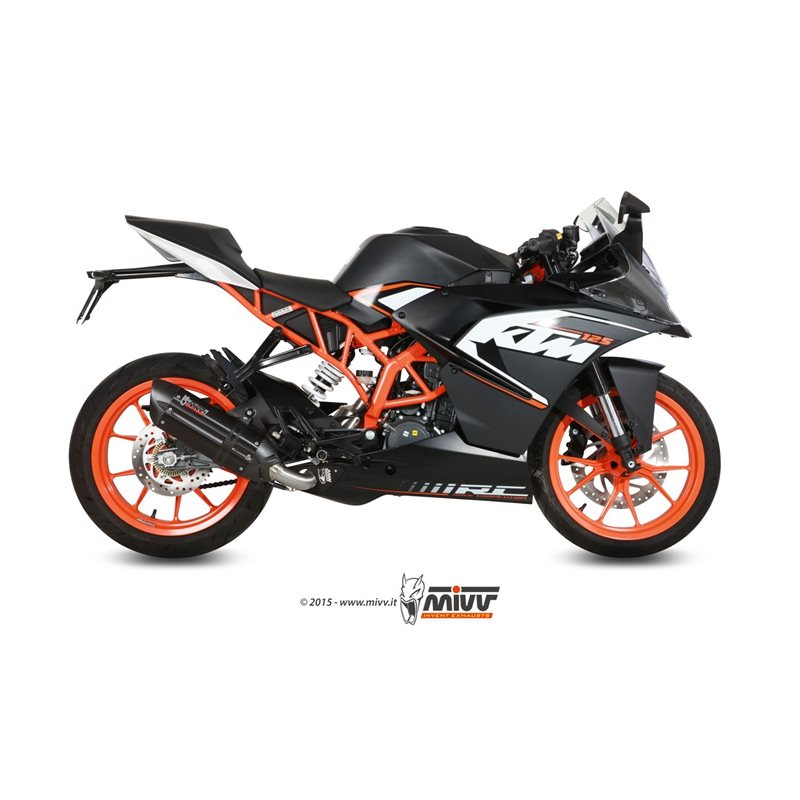 KTM RC 125 2014 - 2016 SUONO BLACK MIVV KTM RC 125 2014 - 2016 SUONO BLACK MIVV
