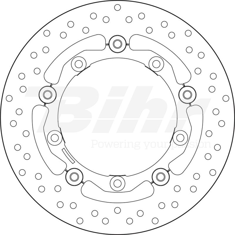 YAMAHA 530 T MAX BRONZE MAX/ ABS 13 - DISCO FLOTANTE DELANTERO BREMBO YAMAHA 530 T MAX BRONZE MAX/ ABS 13 - DISCO FLOTANTE DELANTERO BREMBO