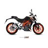 KTM 390 DUKE 2013 - 2016 SUONO INOX COPA CARBONO MIVV