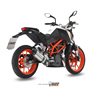 KTM 390 DUKE 2013 - 2016 SUONO INOX COPA CARBONO MIVV