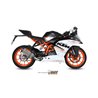 KTM RC 390 2014 - 2016 SUONO INOX COPA CARBONO MIVV