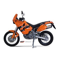 KTM LC4 640 ADVENTURE 2003 - 2006 SUONO INOX COPA CARBONO MIVV