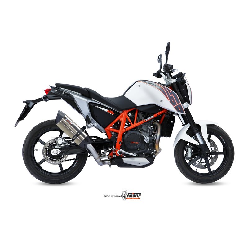 KTM 690 DUKE 2012 - 2018 SUONO INOX COPA CARBONO MIVV KTM 690 DUKE 2012 - 2018 SUONO INOX COPA CARBONO MIVV