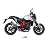 KTM 690 DUKE 2012 - 2018 SUONO INOX COPA CARBONO MIVV