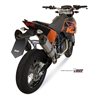 KTM 690 SM 2007 - 2012 SUONO INOX COPA CARBONO MIVV