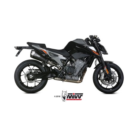 KTM 790 DUKE 2018 - DELTA RACE BLACK MIVV