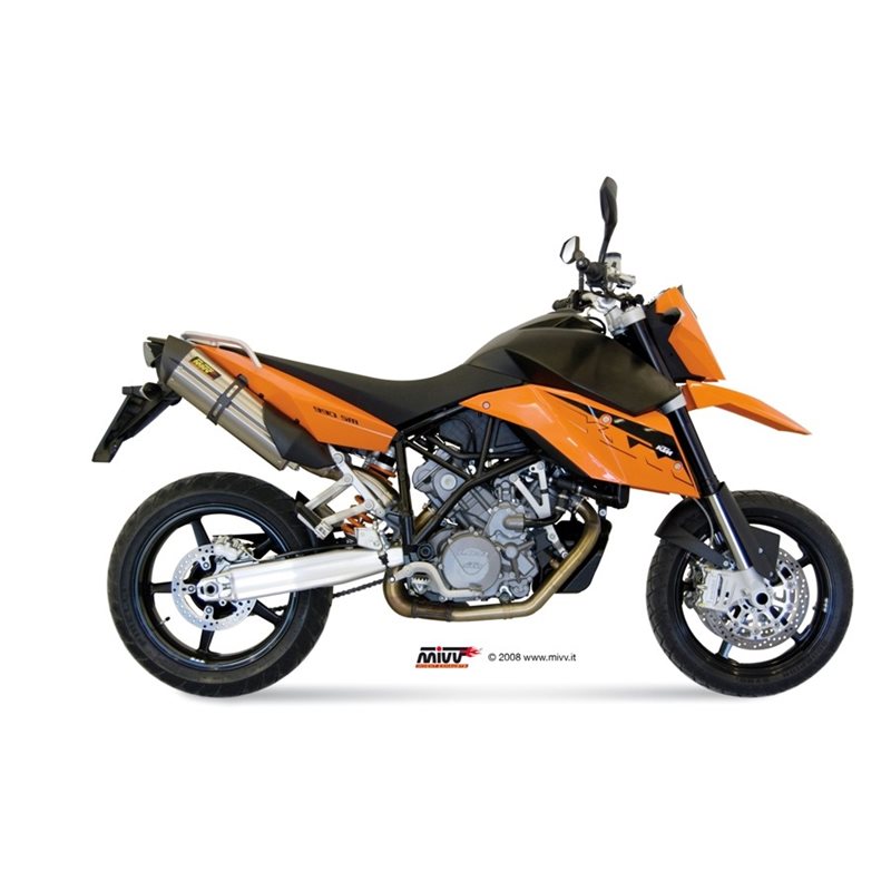KTM LC8 950 SUPERMOTO R 2005 - 2006 SUONO INOX MIVV KTM LC8 950 SUPERMOTO R 2005 - 2006 SUONO INOX MIVV