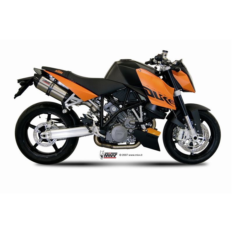 KTM 990 SUPERDUKE 2005 - 2011 SUONO INOX COPA CARBONO MIVV KTM 990 SUPERDUKE 2005 - 2011 SUONO INOX COPA CARBONO MIVV