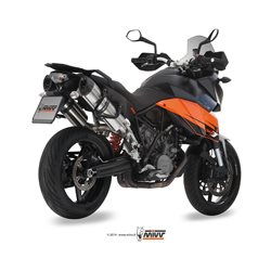 KTM 990 SUPERMOTO SMT 2009 - 2013 SUONO INOX COPA CARBONO MIVV