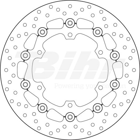 YAMAHA 660 XT R 04' - 13' DISCO FLOTANTE DELANTERO BREMBO