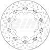 YAMAHA 660 XT R 04' - 13' DISCO FLOTANTE DELANTERO BREMBO