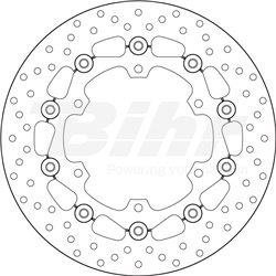 YAMAHA 660 XT R 14  - DISCO FLOTANTE DELANTERO BREMBO