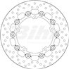 YAMAHA 700 MT 07 TRACER ABS 16  - DISCO FLOTANTE DELANTERO BREMBO