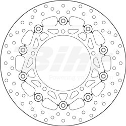 YAMAHA 900 XSR 17  - DISCO FLOTANTE DELANTERO BREMBO