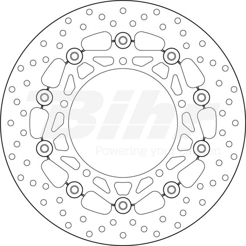 YAMAHA 900 XSR 17 - DISCO FLOTANTE DELANTERO BREMBO YAMAHA 900 XSR 17 - DISCO FLOTANTE DELANTERO BREMBO