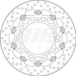 YAMAHA 1000 YZF R1 07' - 14' DISCO FLOTANTE DELANTERO BREMBO