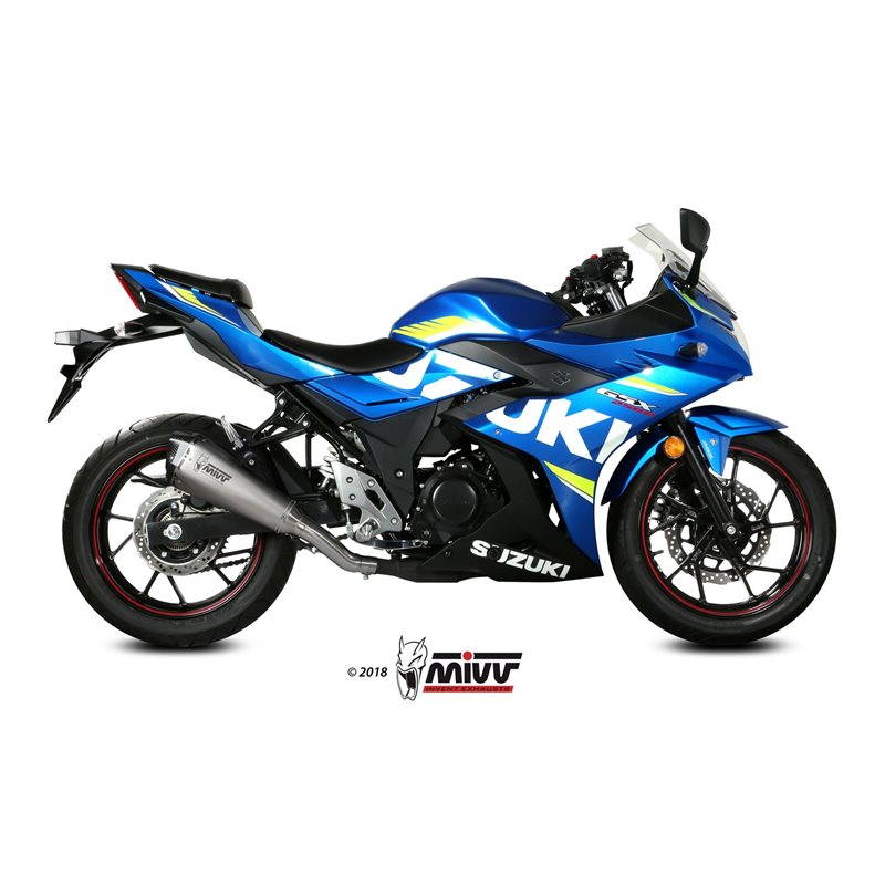 SUZUKI GSX 250 R 2017 - DELTA RACE INOX COPA CARBONO MIVV SUZUKI GSX 250 R 2017 - DELTA RACE INOX COPA CARBONO MIVV