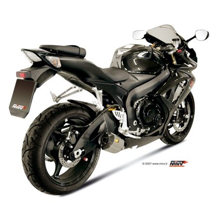 SUZUKI GSX-R 600 2006 - 2007 SUONO INOX COPA CARBONO MIVV
