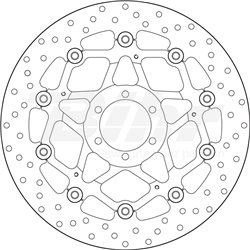 YAMAHA 1300 XJR (BREMBO CALIPER) 98  - DISCO FLOTANTE DELANTERO BREMBO