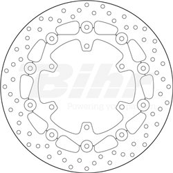 YAMAHA 1670 MT-01 05  - DISCO FLOTANTE DELANTERO BREMBO
