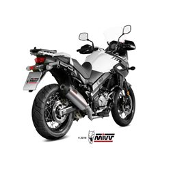 SUZUKI DL V-STROM 650 / XT 2017 - OVAL TITANIO COPA CARBONO MIVV