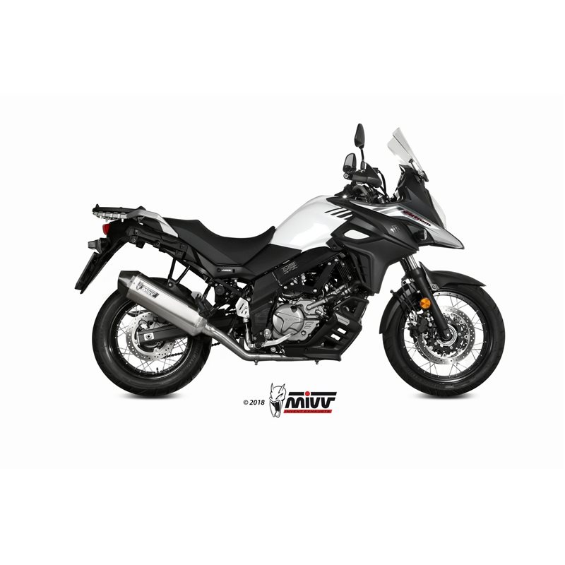 SUZUKI DL V-STROM 650 / XT 2017 - SPEED EDGE INOX COPA CARBONO MIVV SUZUKI DL V-STROM 650 / XT 2017 - SPEED EDGE INOX COPA CARBONO MIVV