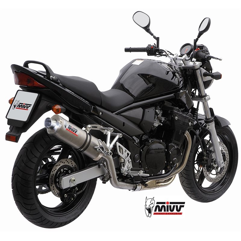 SUZUKI GSF 650 BANDIT 2005 - 2006 OVAL INOX/ST. STEEL MIVV SUZUKI GSF 650 BANDIT 2005 - 2006 OVAL INOX/ST. STEEL MIVV
