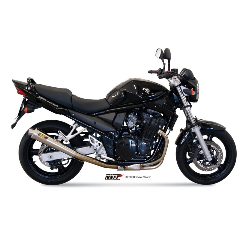 SUZUKI GSF 650 BANDIT 2005 - 2006 X-CONE INOX/ST. STEEL MIVV SUZUKI GSF 650 BANDIT 2005 - 2006 X-CONE INOX/ST. STEEL MIVV