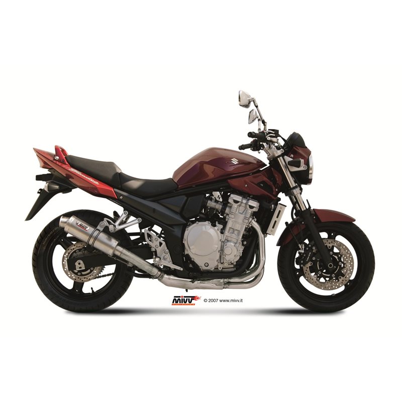 SUZUKI GSF 650 BANDIT 2007 - 2015 GP TITANIO MIVV SUZUKI GSF 650 BANDIT 2007 - 2015 GP TITANIO MIVV