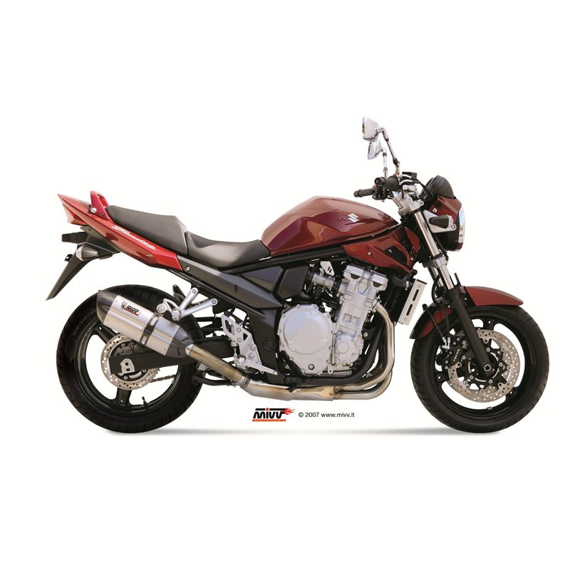 SUZUKI GSF 650 BANDIT 2007 - 2015 SUONO INOX COPA CARBONO MIVV SUZUKI GSF 650 BANDIT 2007 - 2015 SUONO INOX COPA CARBONO MIVV