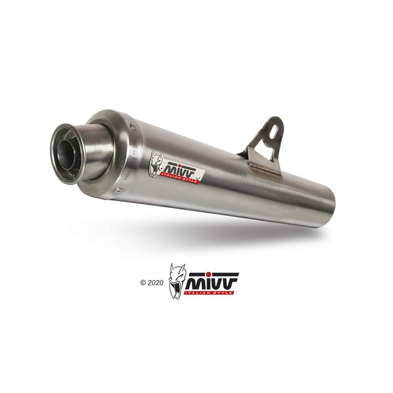 SUZUKI GSX-R 1000 2003 - 2004 X-CONE INOX/ST. STEEL MIVV SUZUKI GSX-R 1000 2003 - 2004 X-CONE INOX/ST. STEEL MIVV
