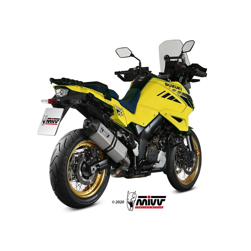 SUZUKI DL V-STROM 1050 / XT 2020 - SPEED EDGE INOX COPA CARBONO MIVV SUZUKI DL V-STROM 1050 / XT 2020 - SPEED EDGE INOX COPA CARBONO MIVV