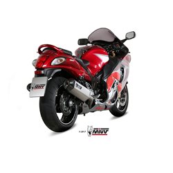 SUZUKI GSX-R 1300 HAYABUSA 2008 - 2017 SPEED EDGE INOX COPA CARBONO MIVV