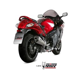 SUZUKI GSX-R 1300 HAYABUSA 2008 - 2017 DELTA RACE FULL TITANIO COPA CARBONO MIVV