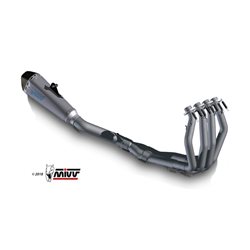 SUZUKI GSX-R 1300 HAYABUSA 2008 - 2017 DELTA RACE FULL TITANIO COPA CARBONO MIVV