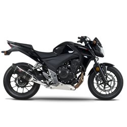 HONDA CB 500 F 2013 - 2018 SILENCIOSO R77 TRAPEZOIDAL CONE