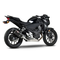 HONDA CB 500 F 2013 - 2018 SILENCIOSO R77 TRAPEZOIDAL CONE