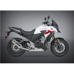 HONDA CB 500 X 2013 - 2015 SILENCIOSO R77 TRAPEZOIDAL CONE