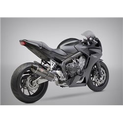 HONDA CB 650 F 2014 - 2018 ESCAPE COMPLETO R77 TRAPEZOIDAL CONE