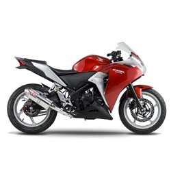 HONDA CBR 250 R 2011 - 2013 SILENCIOSO TRC TRI-OVAL CONE