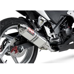HONDA CBR 250 R 2011 - 2013 SILENCIOSO TRC TRI-OVAL CONE