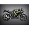 HONDA CBR 300 F 2015 - 2018 ESCAPE COMPLETO R77 TRAPEZOIDAL CONE