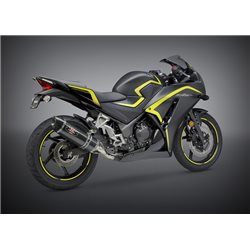 HONDA CBR 300 F 2015 - 2018 SILENCIOSO R77 TRAPEZOIDAL CONE