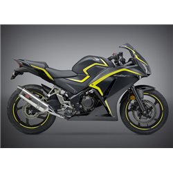 HONDA CBR 300 F 2015 - 2018 SILENCIOSO R77 TRAPEZOIDAL CONE