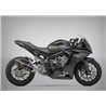 HONDA CBR 650 F 2014 - 2018 ESCAPE COMPLETO R77 TRAPEZOIDAL CONE